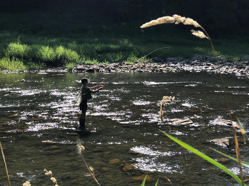 Pêche à la mouche