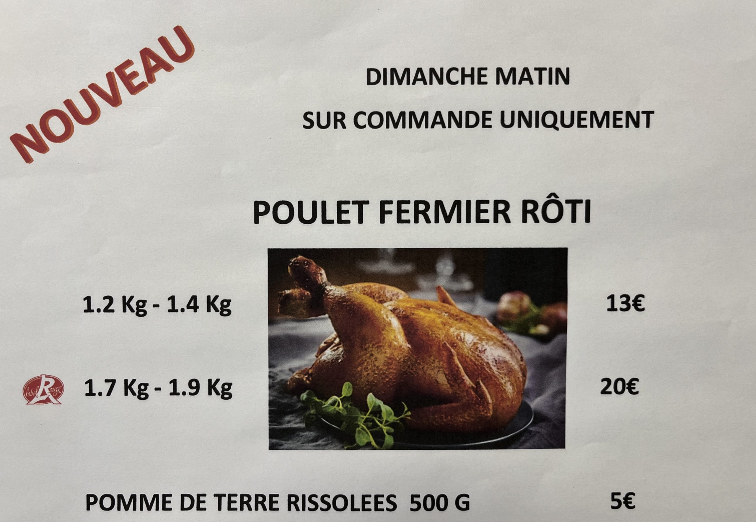 Poulet roti